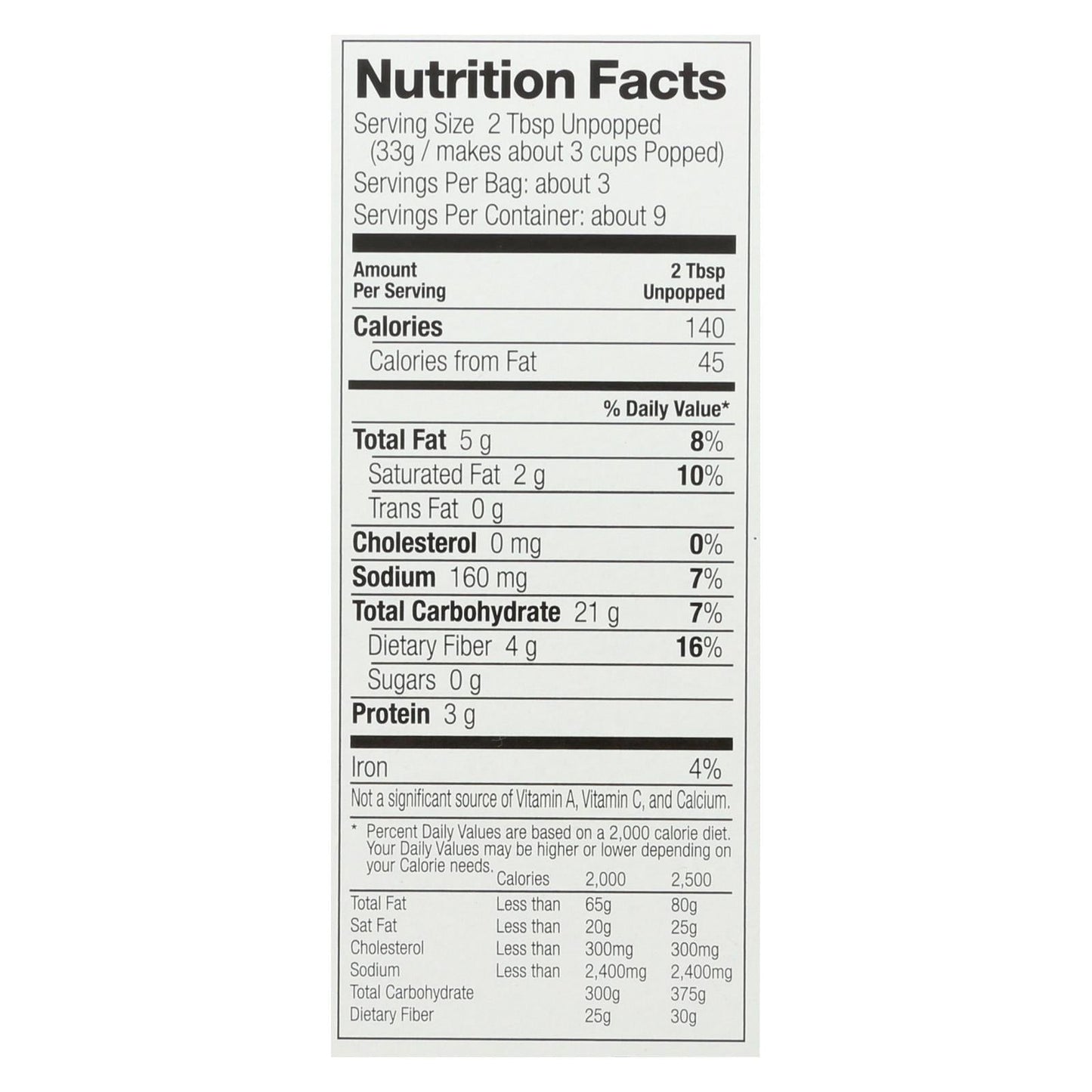Black Jewell Premium Microwave Butter Popcorn, 3.5 oz., Pack of 6