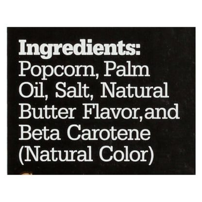 Black Jewell Premium Microwave Butter Popcorn, 3.5 oz., Pack of 6
