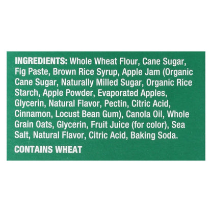 Nature's Bakery Stone-Ground Whole Wheat Fig Bar, 2 Oz., Apple Cinnamon Flavor (Pack of 6)