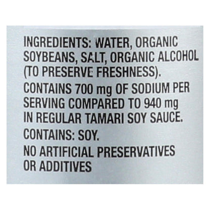San-J Organic Tamari Soy Sauce, Reduced Sodium, 10 Fl Oz (Pack of 6)