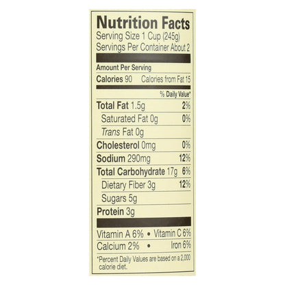 Amy's Organic Low Sodium Minestrone Soup, 12 Units of 14.1 Oz Cans