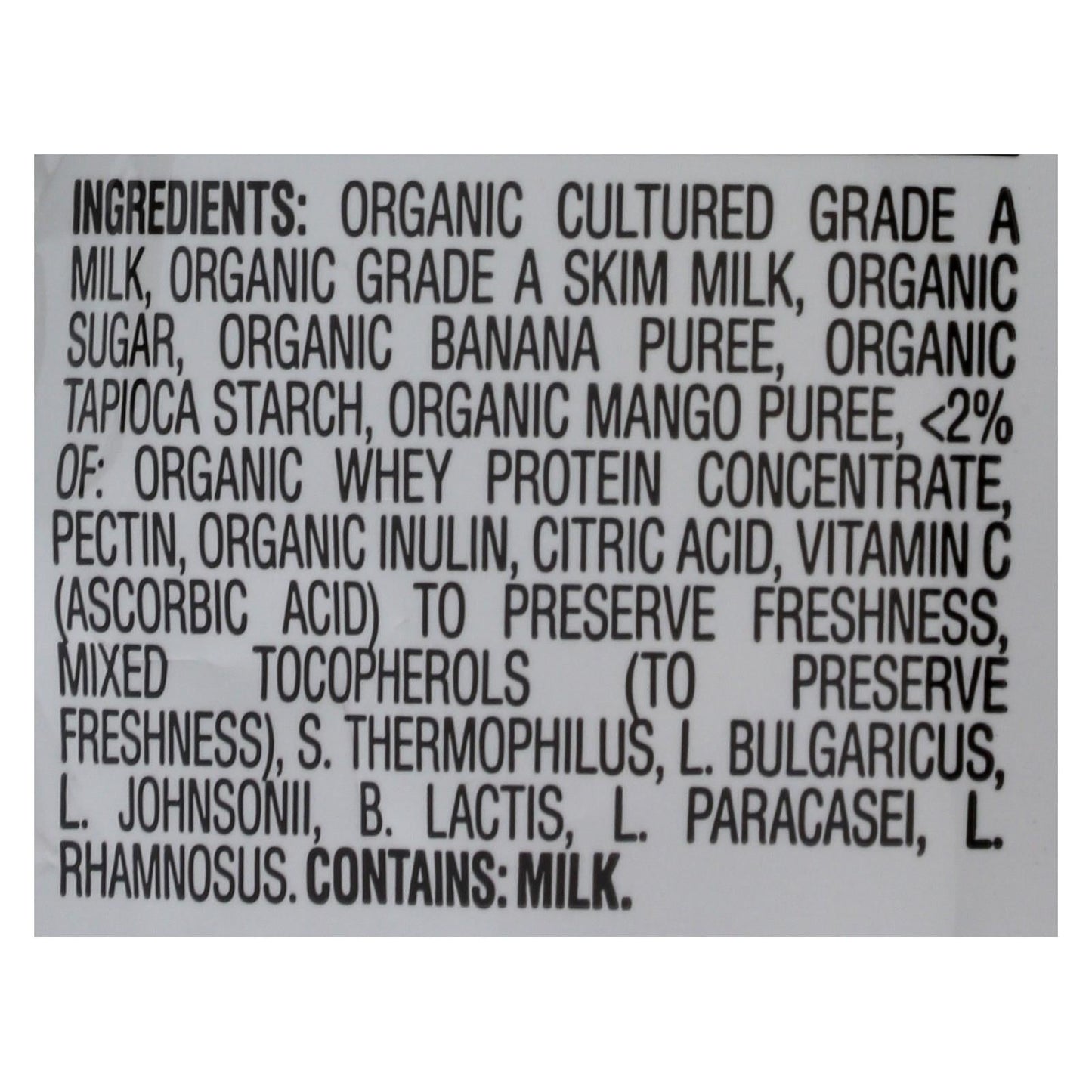 Happy Baby HappyMelts Organic Yogurt Snacks for Babies - Banana Mango (8 Pack, 1 Oz Each)