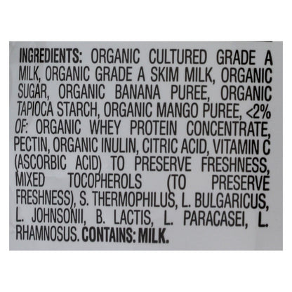 Happy Baby HappyMelts Organic Yogurt Snacks for Babies - Banana Mango (8 Pack, 1 Oz Each)
