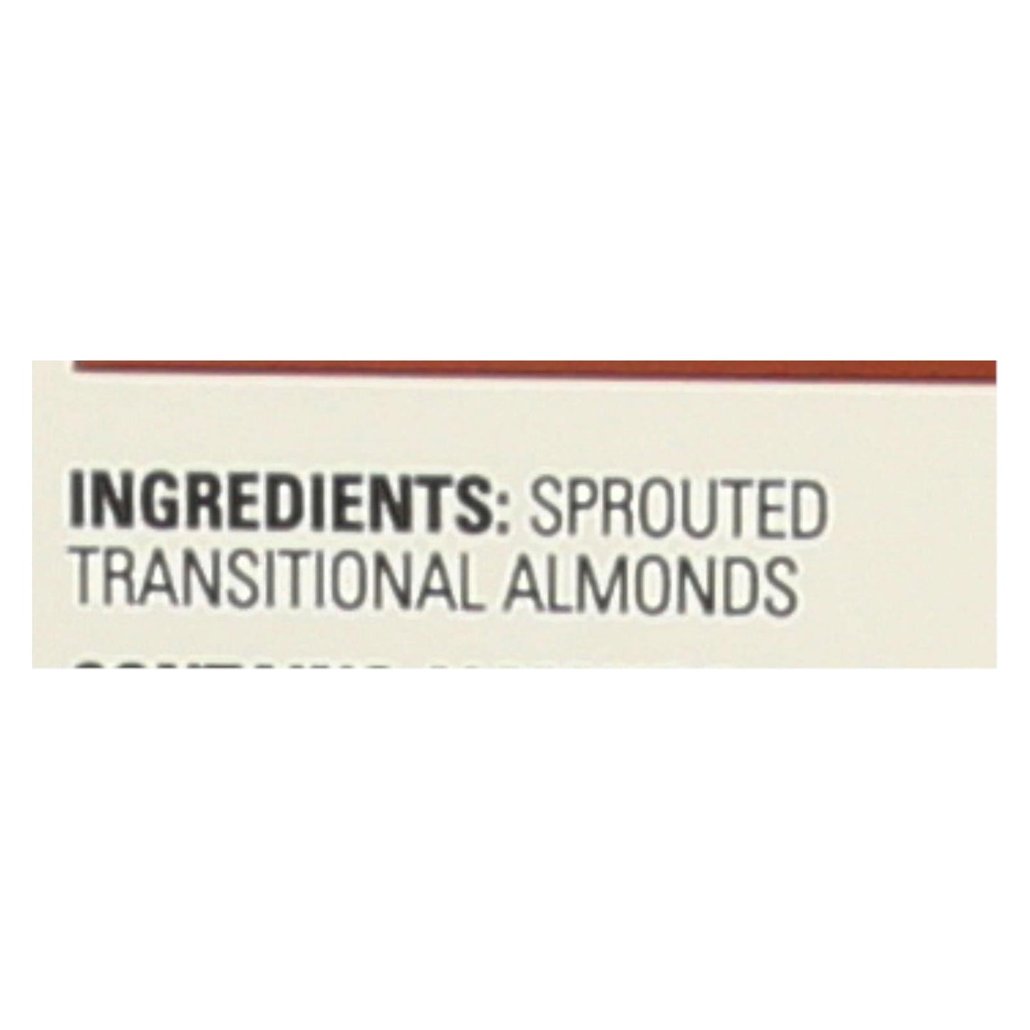 Living Intentions Activated Sprouted Unsalted Almonds (Pack of 6 - 6 Oz.)