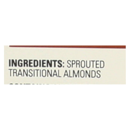 Living Intentions Activated Sprouted Unsalted Almonds (Pack of 6 - 6 Oz.)