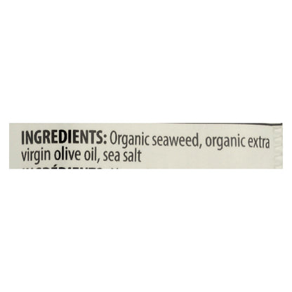 Seasnax Organic Original Roasted Seaweed Snack, 24-Pack, 0.18 Oz. Each