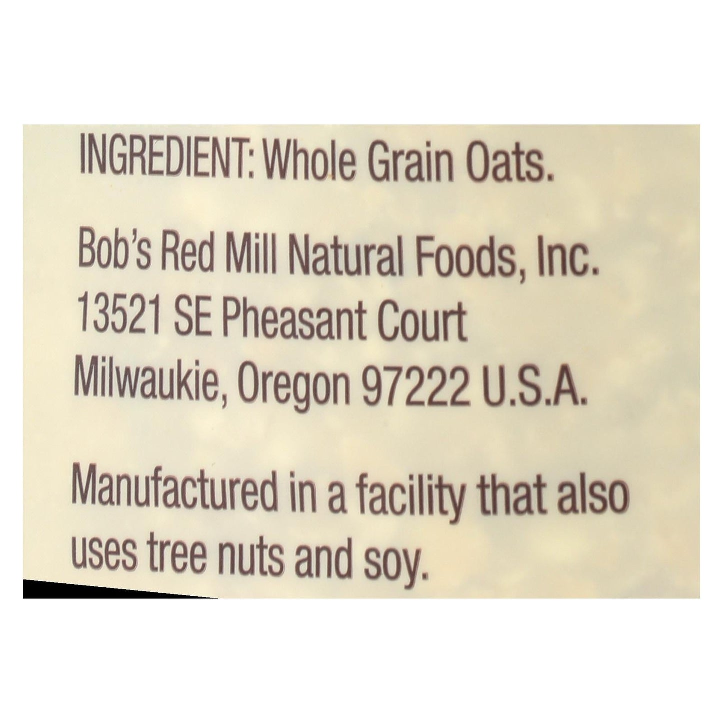 Bob's Red Mill Rolled Oats (Pack of 4 - 28 Oz), Quick Cooking, Gluten Free