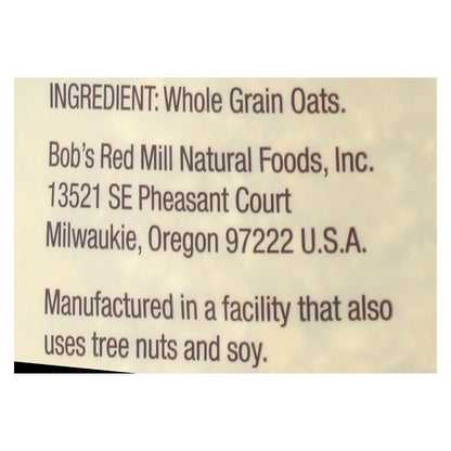Bob's Red Mill Rolled Oats (Pack of 4 - 28 Oz), Quick Cooking, Gluten Free