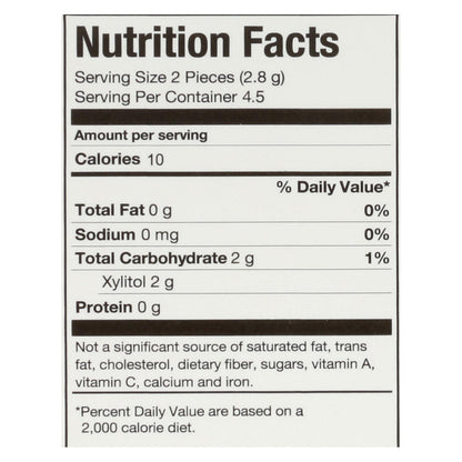 Pur Gum Pomegranate Mint, Aspartame-Free, Case of 12 (9 Pieces)