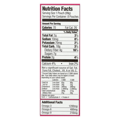 Mamma Chia Squeeze Vitality Snacks: Strawberry Banana 3.5-Oz 16-Pack