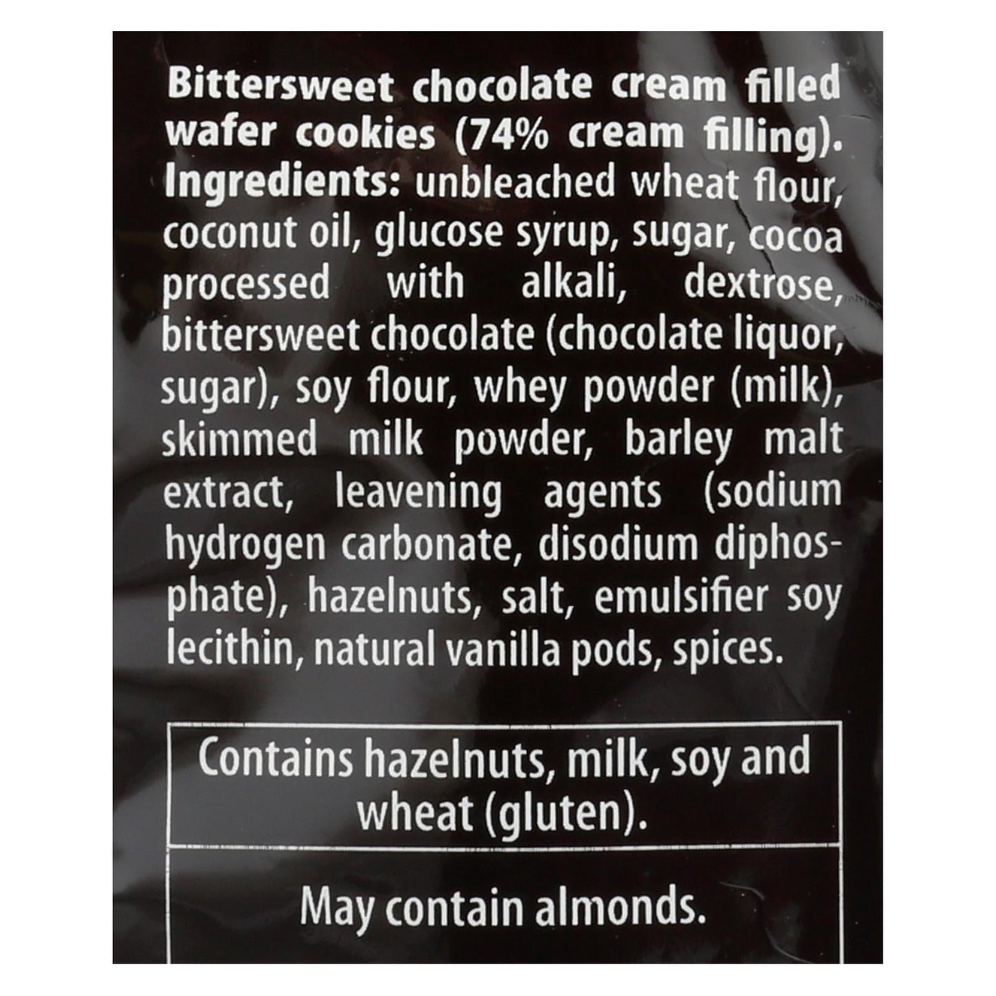 Loacker Quadratini Dark Chocolate Wafer Cookies, 8.82 Oz. Pack of 6