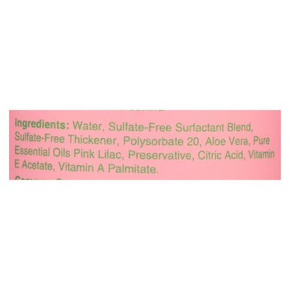 Rebel Green Antibacterial Hand Soap (4-Pack) - Pink Lilac - 16.9 Fl Oz