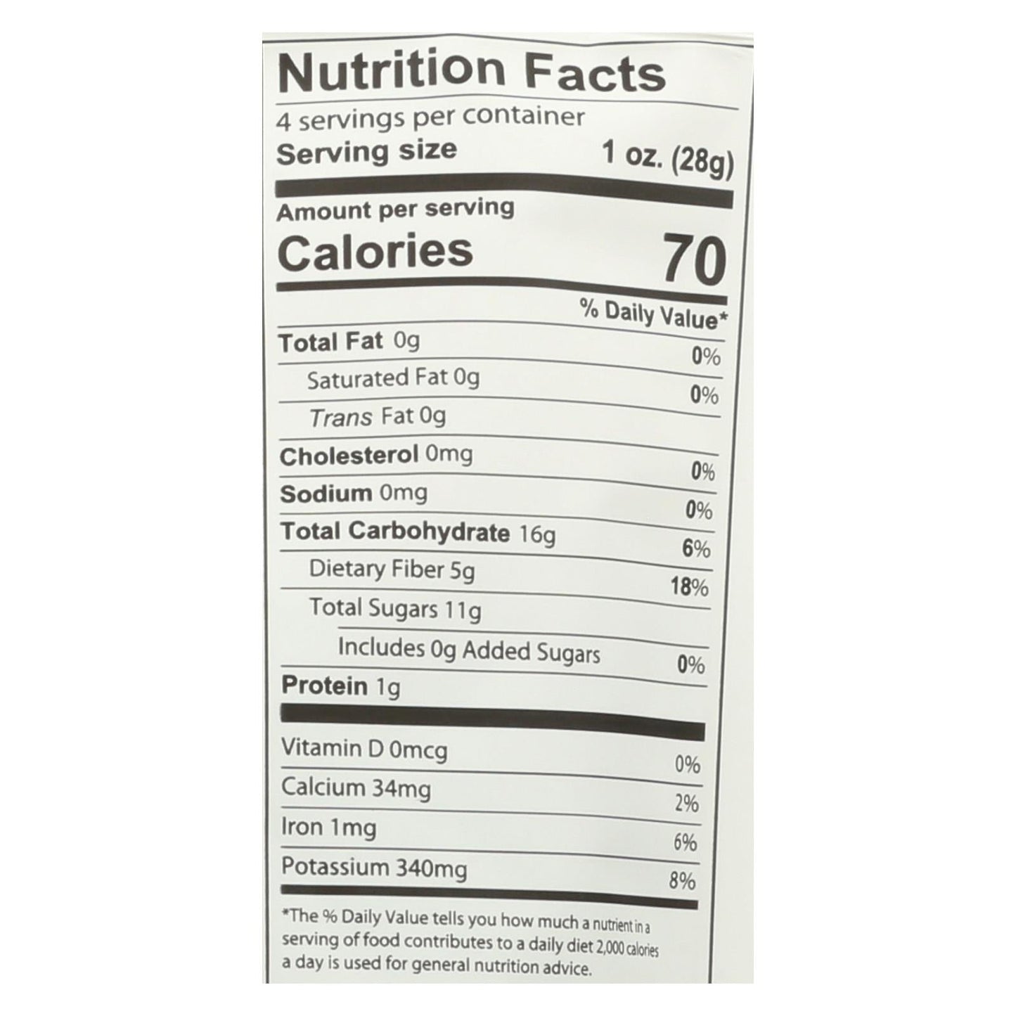 Fruit Bliss Organic Tart Dried Cherries: Healthful Sweetness in Every 4 Oz. Pack (Pack of 6)