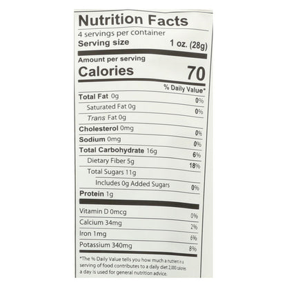 Fruit Bliss Organic Tart Dried Cherries: Healthful Sweetness in Every 4 Oz. Pack (Pack of 6)