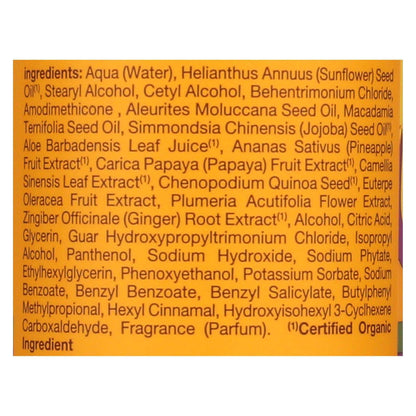 Alba Botanica Hawaiian Hair Conditioner Plumeria, Hydrating and Volumizing, 12 Fl Oz