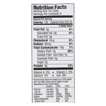 Good Bean Crispy Crunchy Chickpea Snacks, Smoky Chili and Lime, 6 Oz. (Pack of 6)