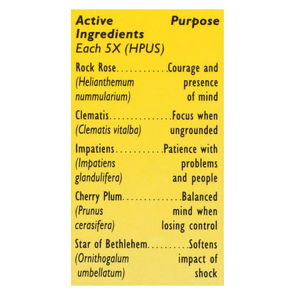 Bach Flower Remedies Rescue Remedy Natural Stress Relief - 20ml