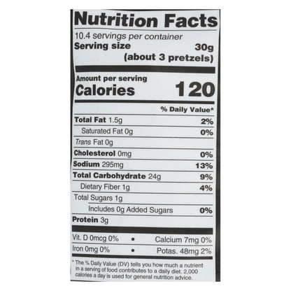Unique Pretzel Rings, Sourdough Craft Beer Flavor, 12-Pack (11 oz)