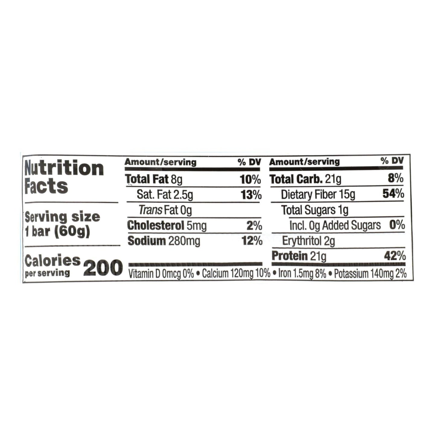 Quest Bar Cookies & Cream, 2.12 oz, Case of 12