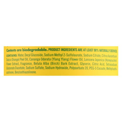 Mrs. Meyer's Clean Day Honeysuckle Multi-Surface Cleaner Concentrate (Pack of 6 - 32 Fl Oz)