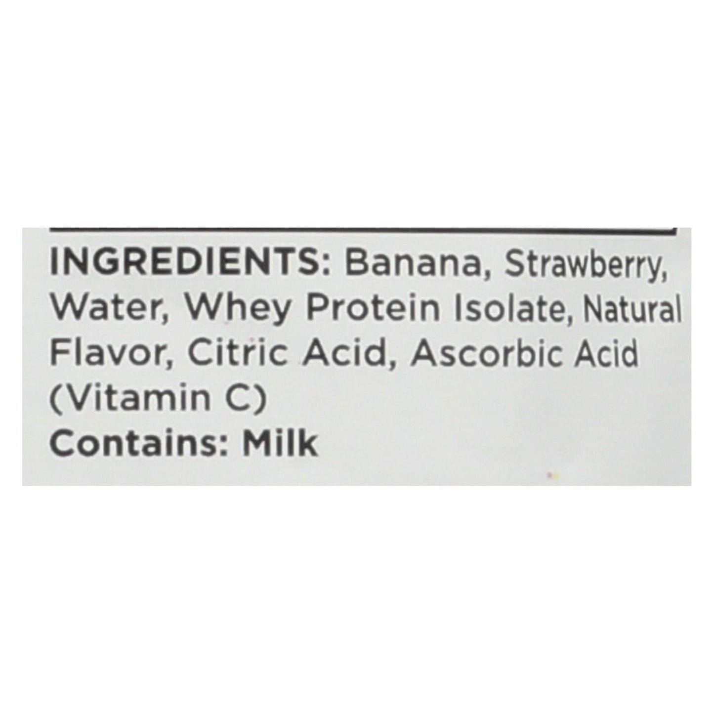 Fuel For Fire Strawberry Banana Smoothie (Pack of 12 - 4.5 Oz.)