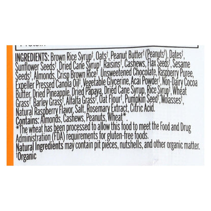 Pro Bar Organic Superfood Slam Bar, Vegan Protein Bars (12 Pk - 3 Oz Each)