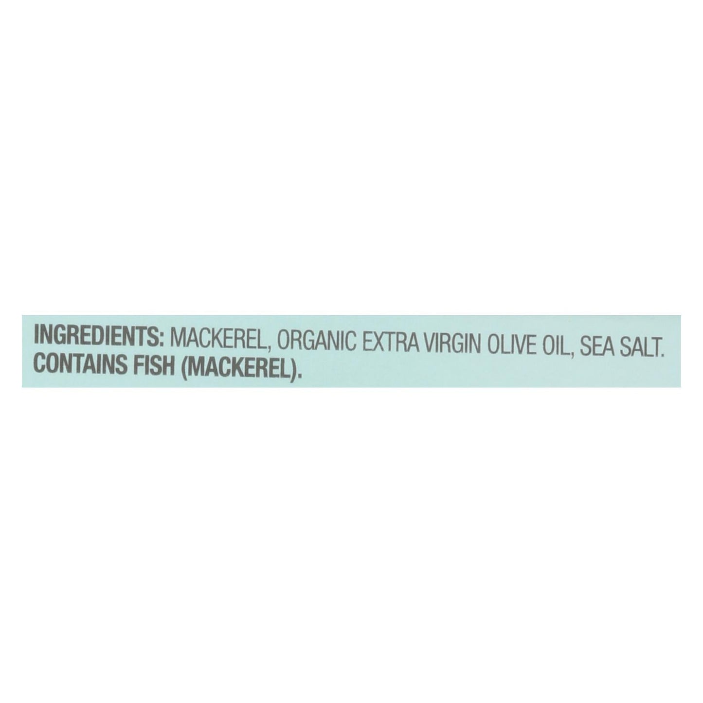Wild Planet Wild Mackerel Fillets in Extra Virgin Olive Oil, 4.375 oz