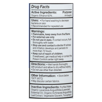 Eo Botanicals Hand Sanitizer Spray (Pack of 6) - Lavender - 2 Fl Oz Each