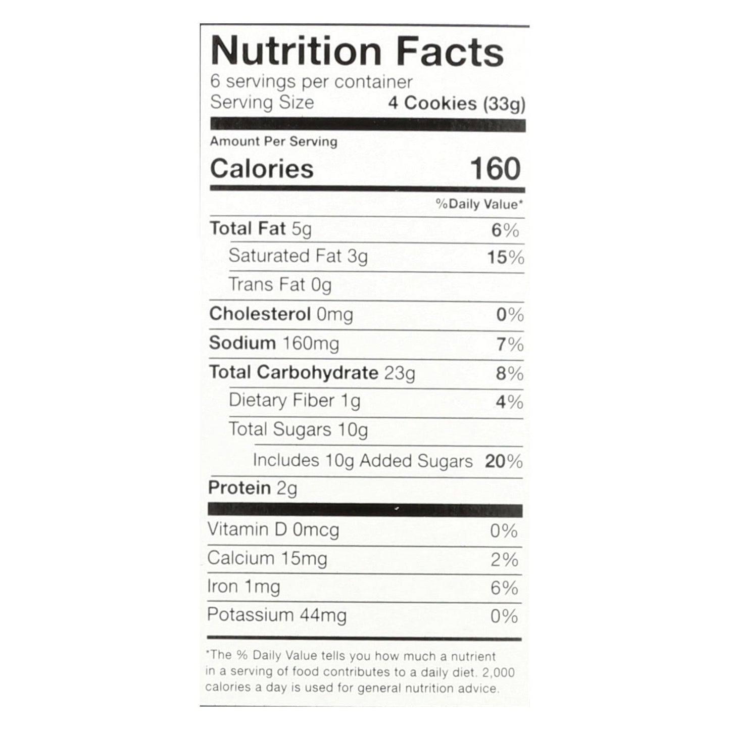 Goodie Girl Fudge Striped Cookies, 6-Pack (7 Oz. Each)