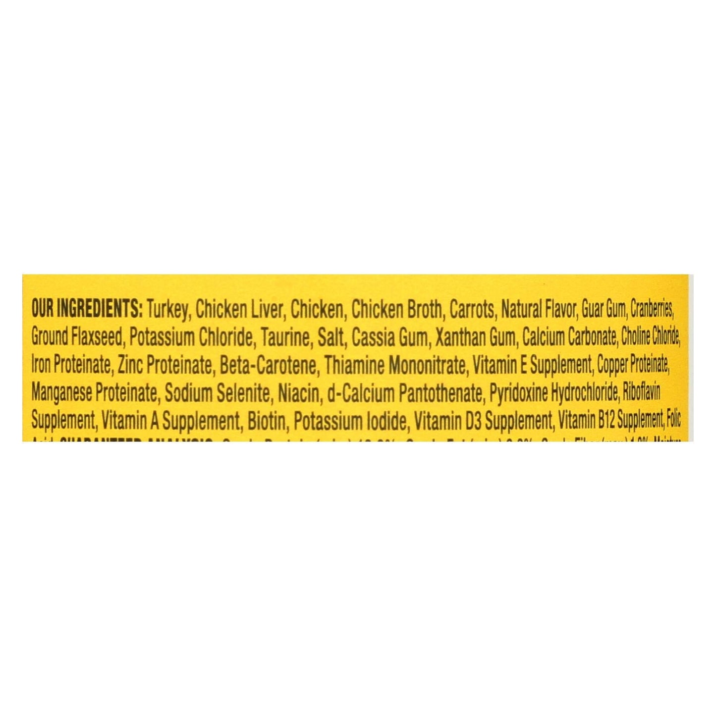 Wellness Pet Products Cat Food Turkey Recipe (Pack of 24) - 3 Oz.