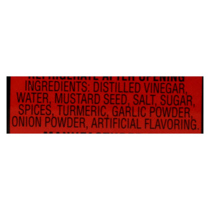 Original Hot Mister Mustard, 7.5 oz, Case of 6