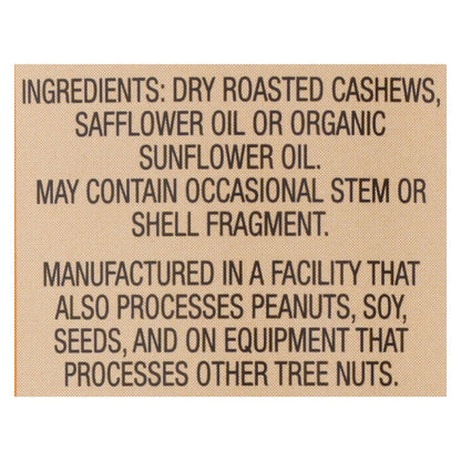 Once Again Cashew Butter (Pack of 6 - 16 Oz.)