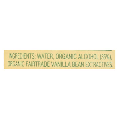 Nielsen Massey Organic Fairtrade Madagascar Bourbon Vanilla Pure Extract, 4 Fluid Ounces, 8 Count