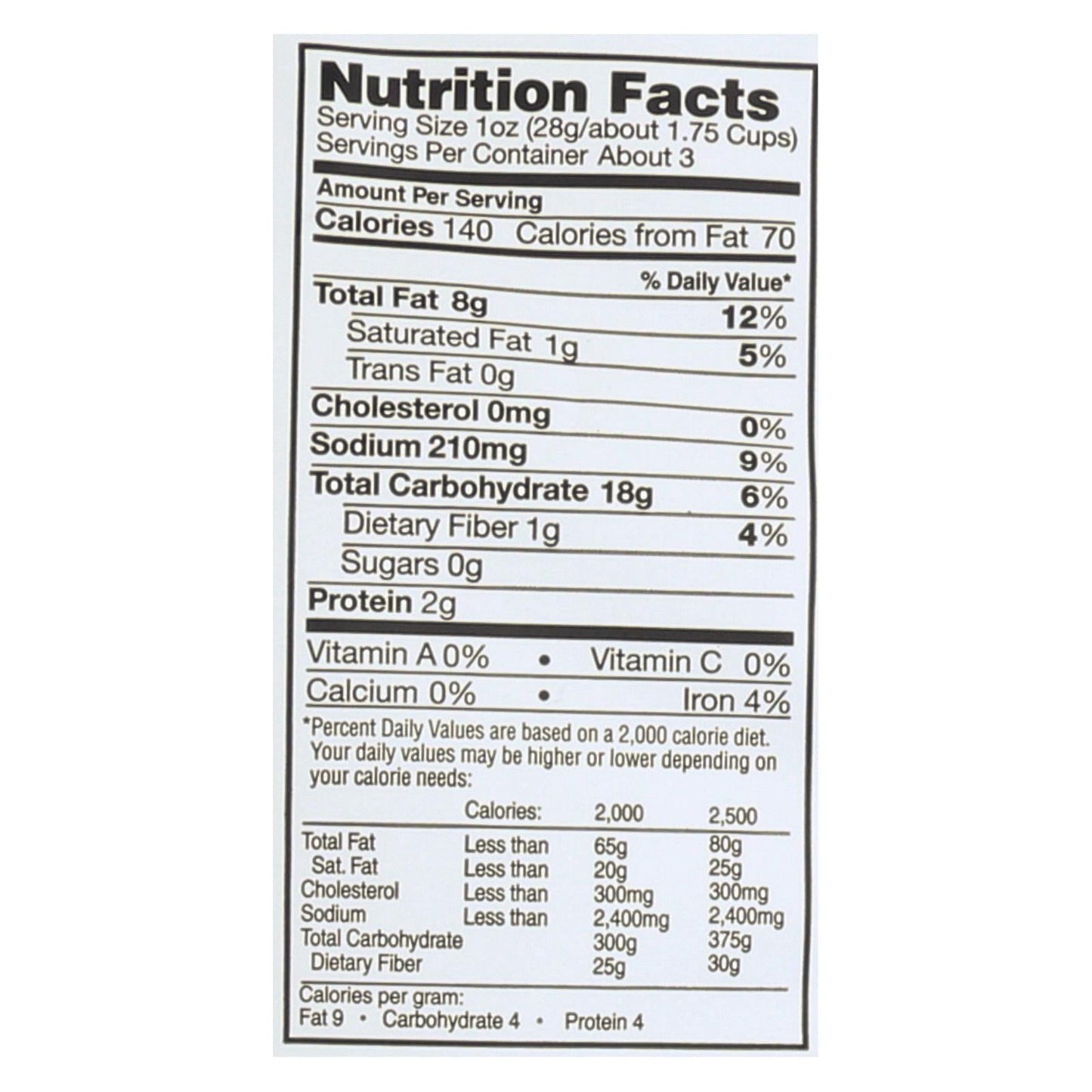 Vegan Rob's Savory Dairy-Free Cheddar Puffs (Pack of 12 - 3.5 Oz.)