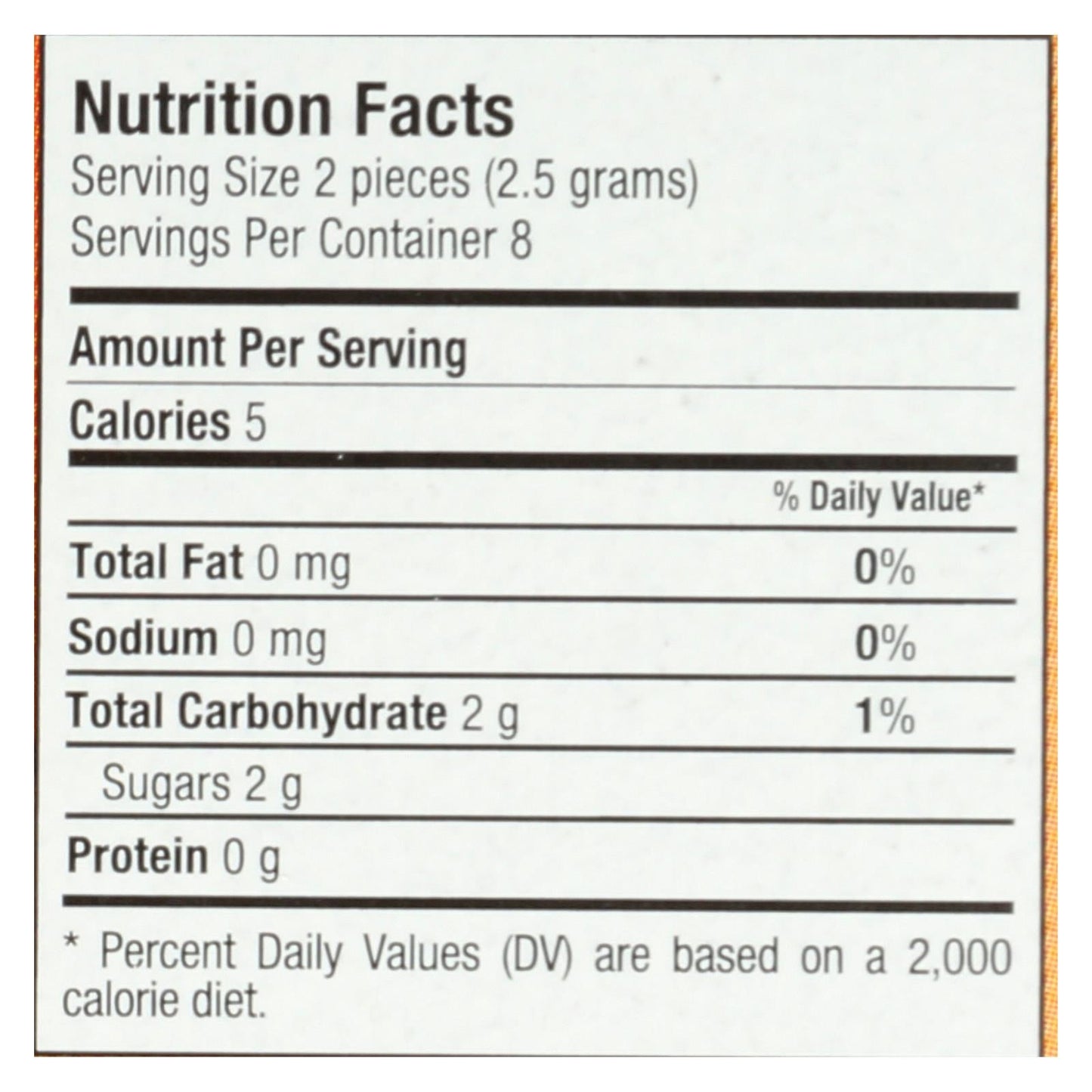 Glee Gum Chewing Gum - Tangerine (12 Packs of 16 Pieces)