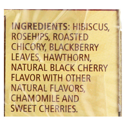 Celestial Seasonings Black Cherry Berry Caffeine-Free Herbal Tea, 20 Tea Bags (Pack of 6)