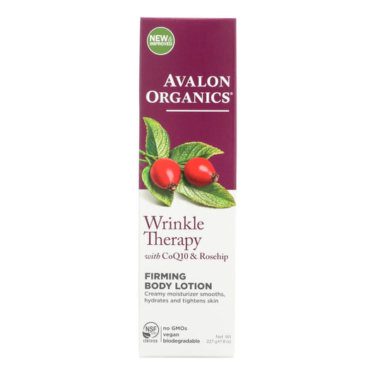 Avalon Organics Ultimate Firming Body Lotion with Coenzyme Q10, 8 Fl Oz