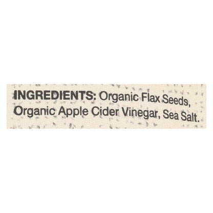 Doctor In The Kitchen Organic Flax Seed Crackers - Sea Salt (Pack of 6 - 5 Oz.)