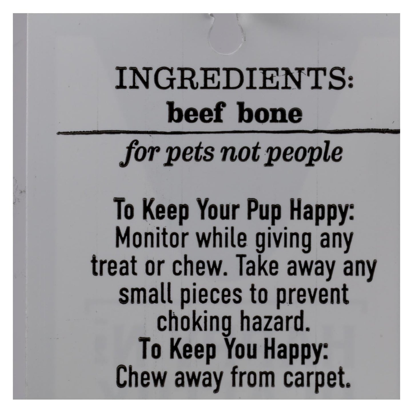 Happy N Healthy Pet Dog Bone Beef Rib 12-Pack