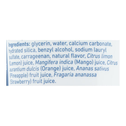 Tom's of Maine Kids Silly Straws, Enjoyable Fruit Flavored, On-The-Go, 5.1 oz (Pack of 6)