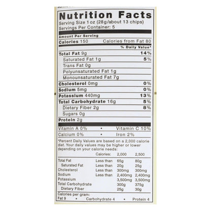 Kettle Brand Unsalted Potato Chips - 5 Oz. (Pack of 15)