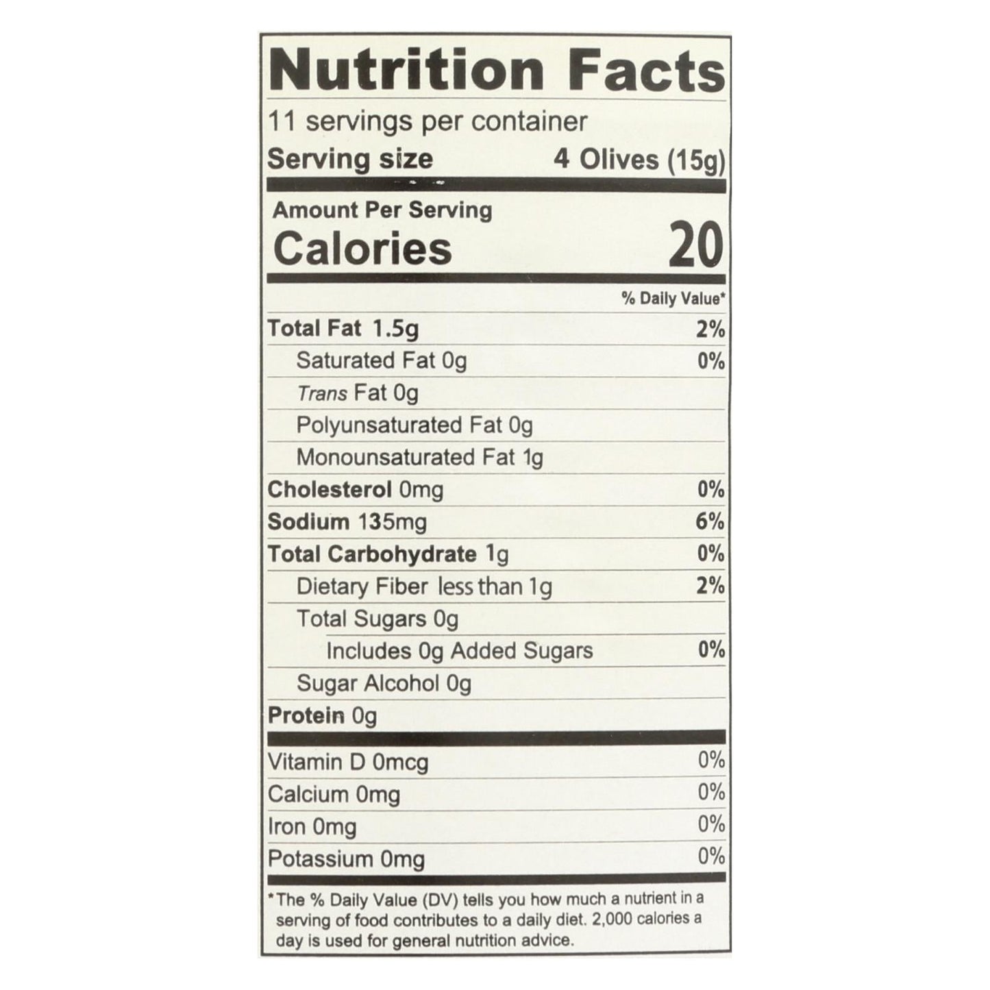 Santa Barbara California Pitted Green Olives (Pack of 12) - 5.75 Oz. each