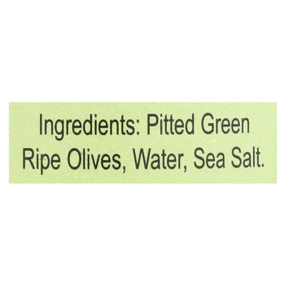 Santa Barbara California Pitted Green Olives (Pack of 12) - 5.75 Oz. each
