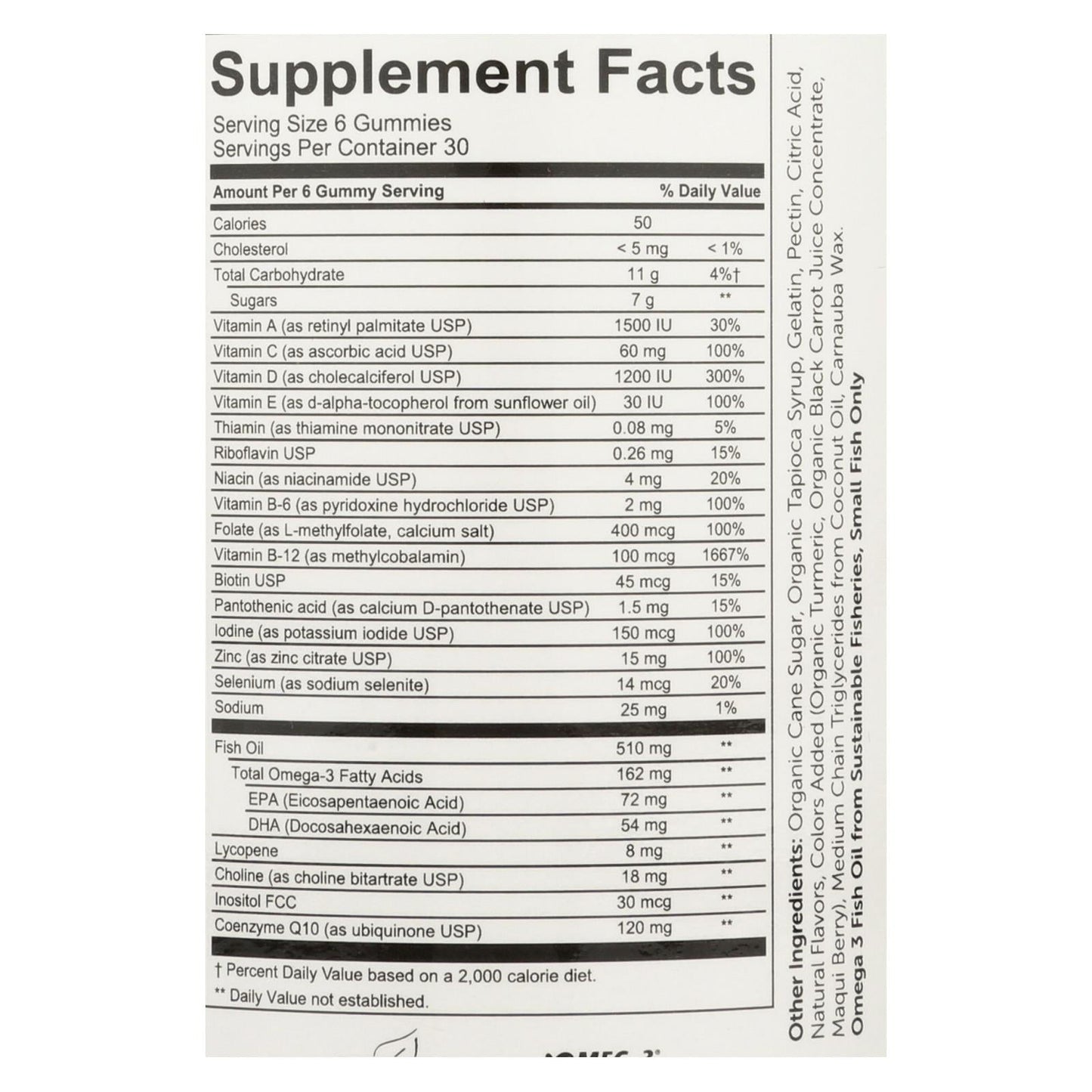 Smartypants Men's Complete Daily Gummy Vitamins - 180 Count