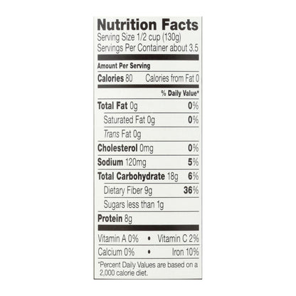 Westbrae Foods Organic Black Lentils, Pack of 12 - 15 Oz.