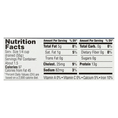 Season Skinless and Boneless Sardines in Water 4.25 oz, No Salt Added (Pack of 12)