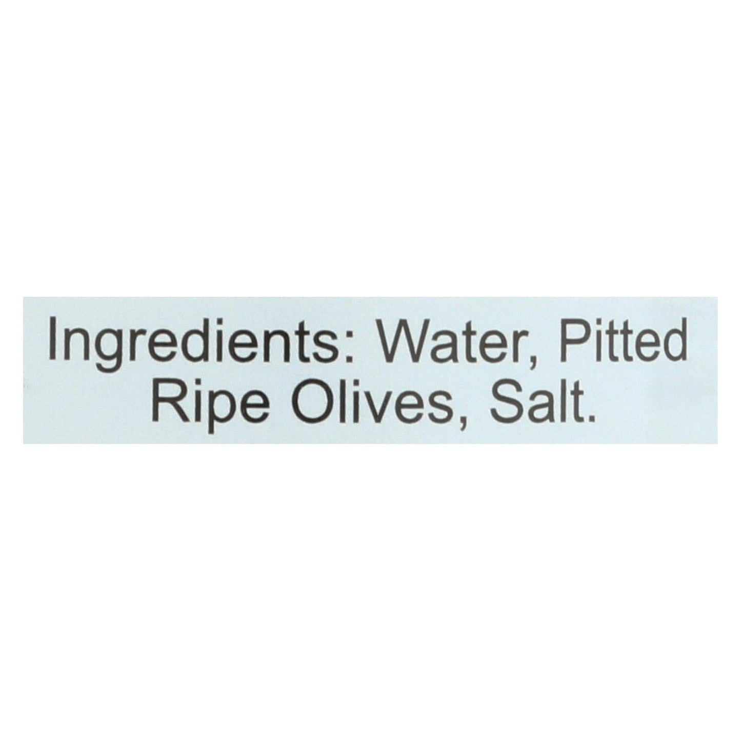 Santa Barbara Olive Co. California Ripe Olives, Medium Pitted, Case of 12, 6 oz.