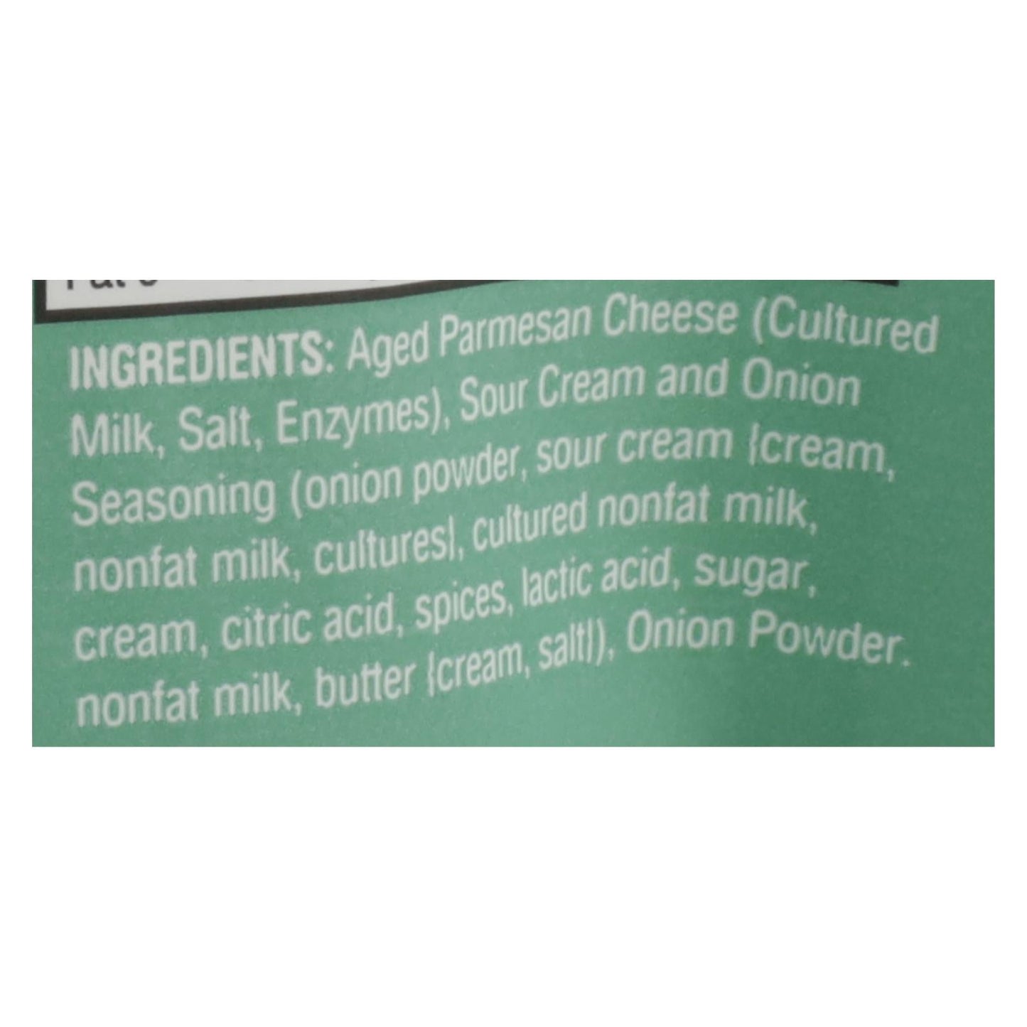 Parm Crisps - Creamy Onion Flavored Cheese Crisps (Pack of 12) - 1.75 Oz