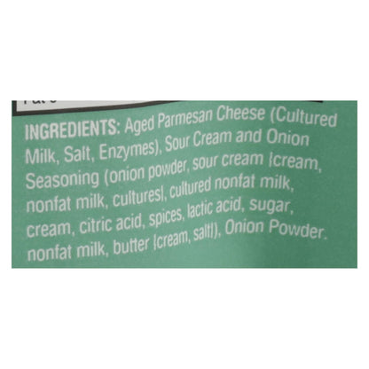 Parm Crisps - Creamy Onion Flavored Cheese Crisps (Pack of 12) - 1.75 Oz