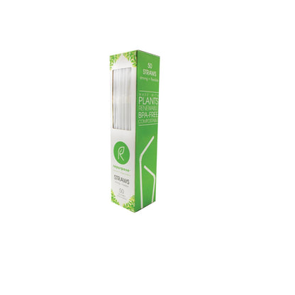 Repurposed Compostable Straws - 50 Pack